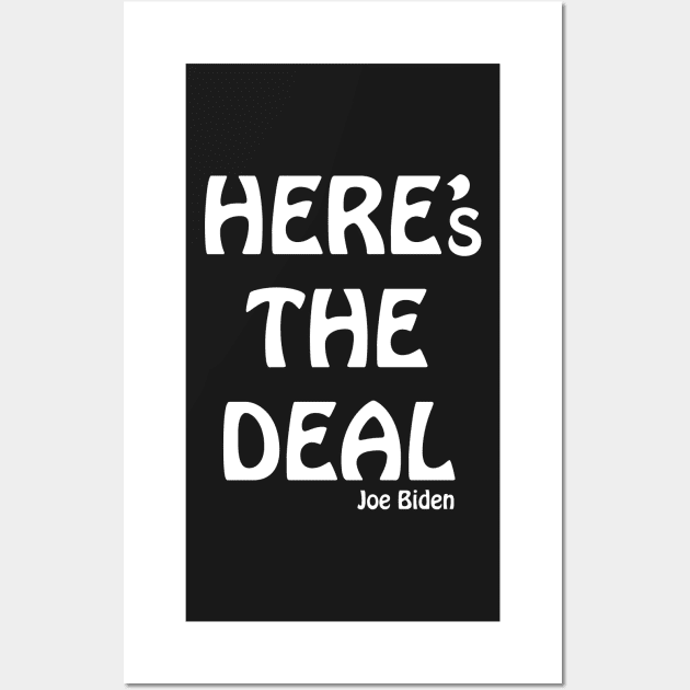 Here is the deal Wall Art by FotoJarmo